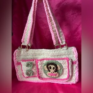 Paul Frank Y2K Handmade crochet Bag🎀